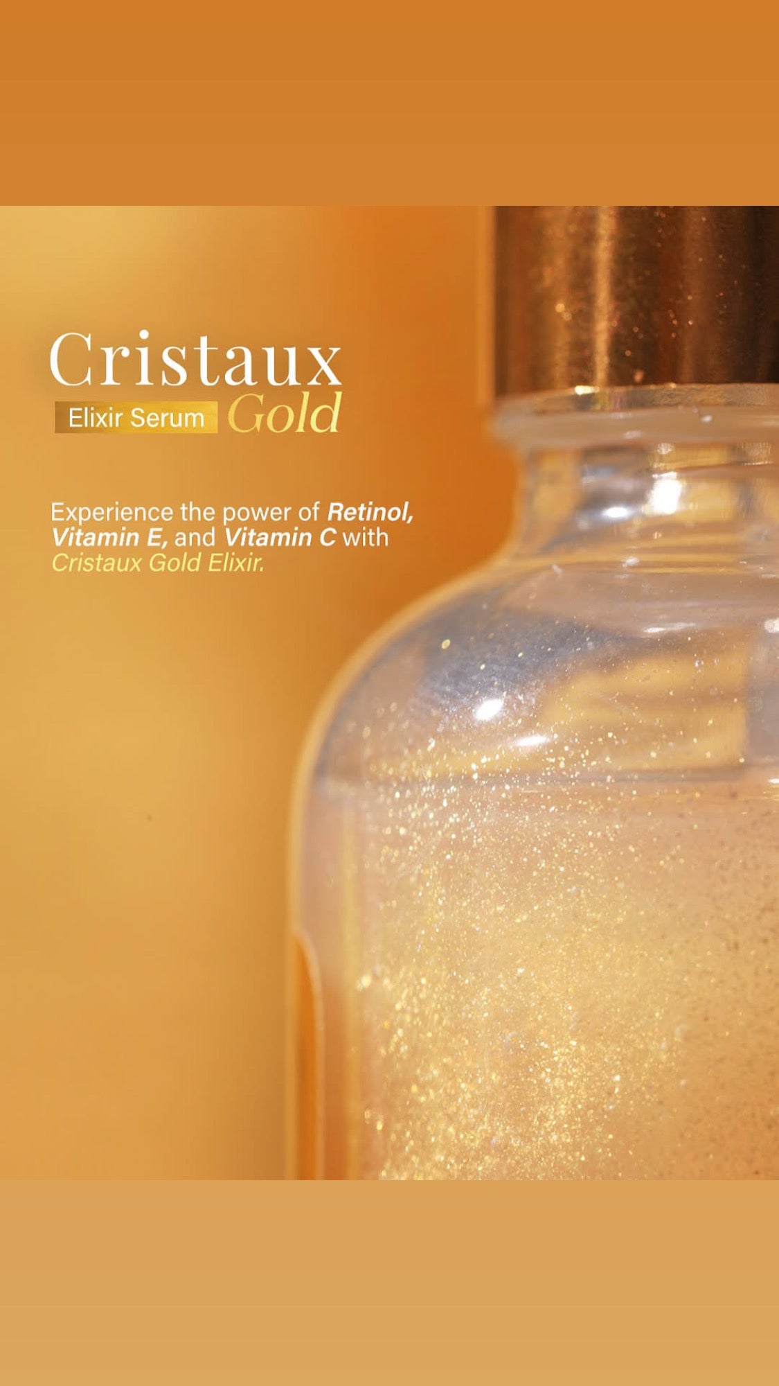 Cristaux gold serum image 3