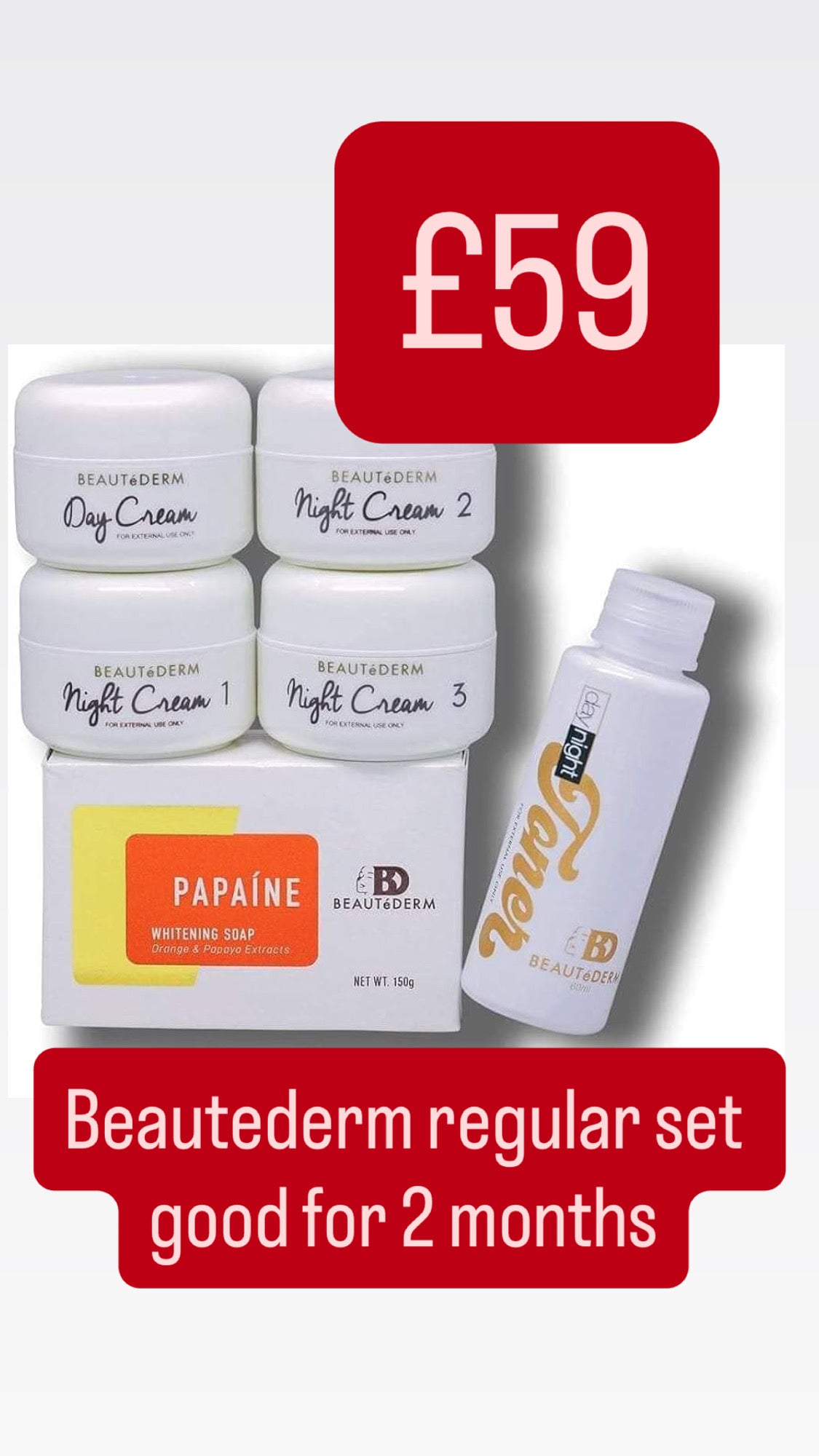 Beautederm Beaute set