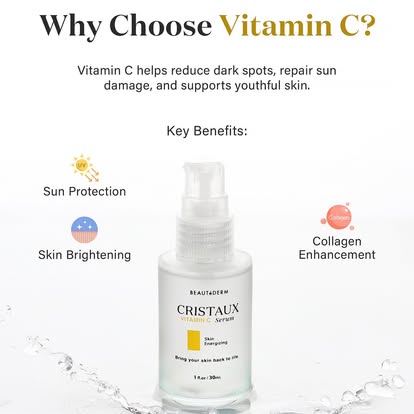 Beautederm Cristaux improved vitamin C serum