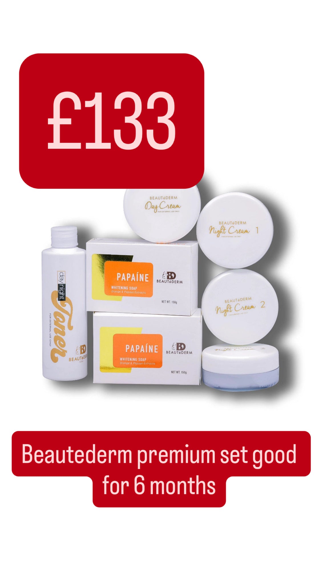 Beautederm Beaute set