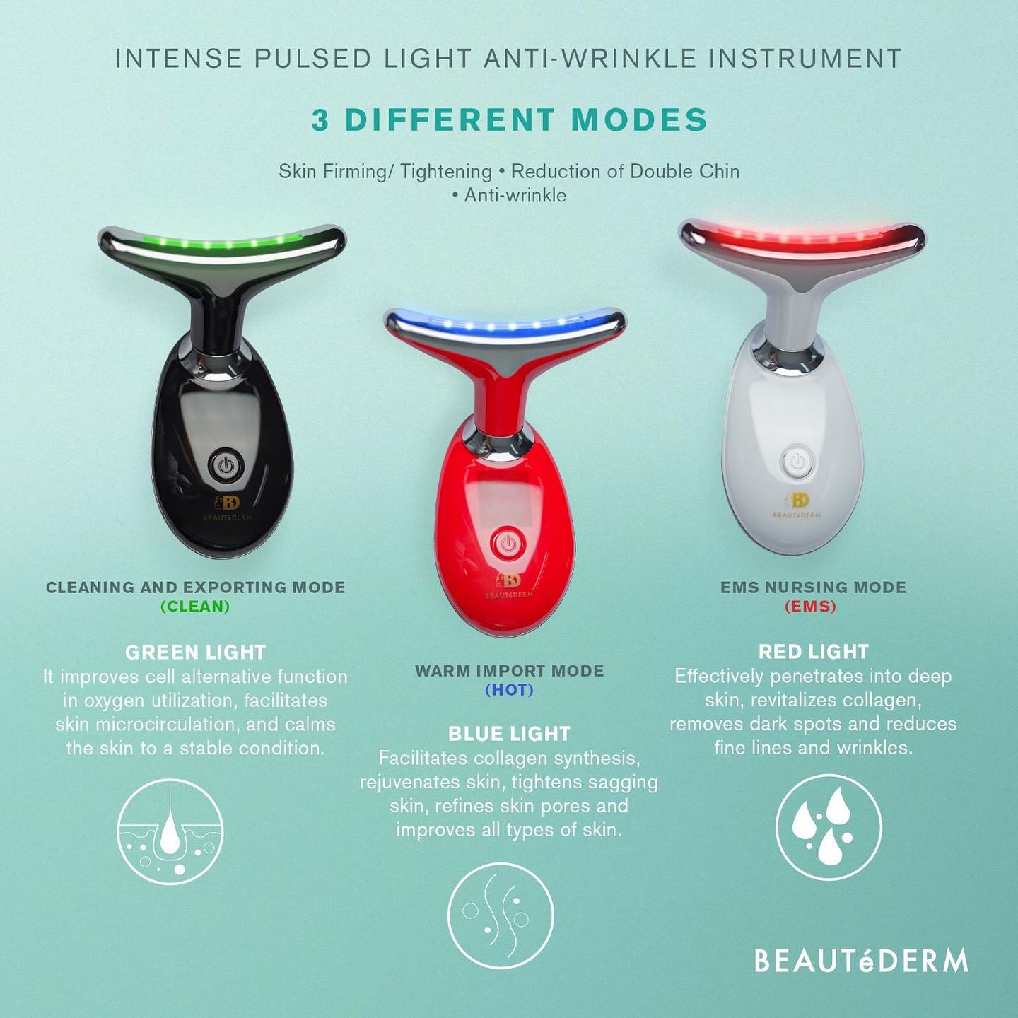 Intense pulsed light anti-wrinkle instrument image 2