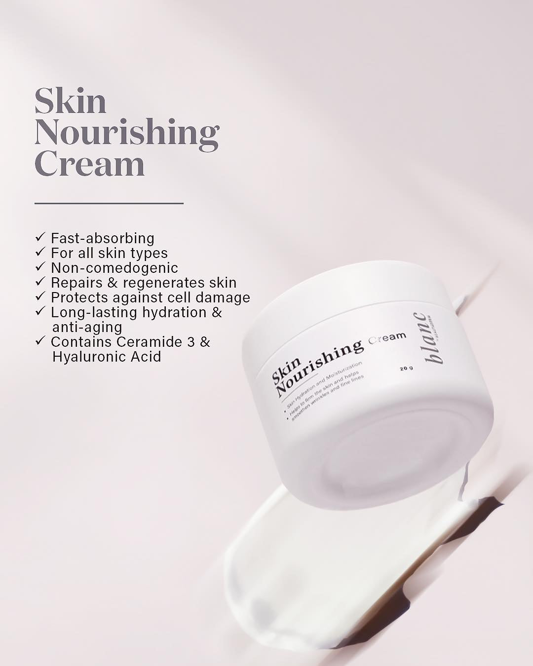Blanc skin nourishing cream image 0